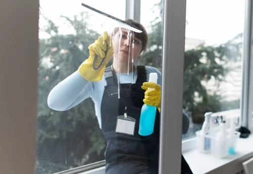 Nettoyage de vitres intérieures et extérieures à Calce